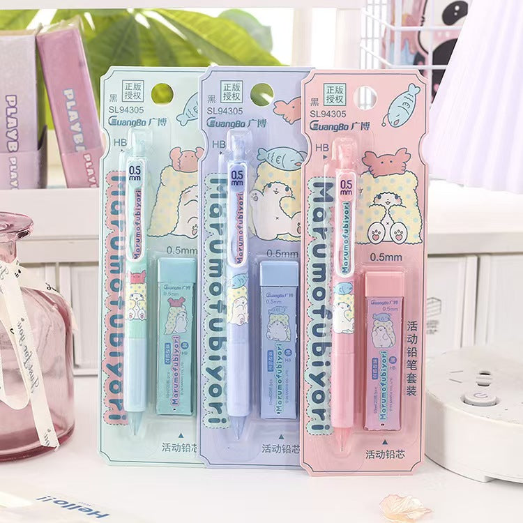 1 Pics Authentic Blanket Bear Retractable Mechanical Pencil
